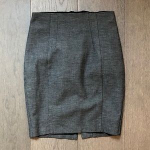 Express grey pencil skirt